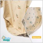 Jucarii, Copii si Bebe - Hrana si alaptare - Biberoane, suzete si accesorii hranire - Articole hranire bebelusi - Baveta impermeabila cu maneci lungi BabySnugg, 6-36 luni, Orange - Infinity.ro