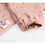 Jucarii, Copii si Bebe - Hrana si alaptare - Biberoane, suzete si accesorii hranire - Articole hranire bebelusi - Baveta impermeabila cu maneci lungi BabySnugg, 6-36 luni, Pink Dots - Infinity.ro