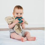 Jucarii, Copii si Bebe - Jucarii si jocuri - Jucarii bebelusi - Jucarii pentru dentitie - Jucarie Dentitie Silicon, Inel Albastru - Infinity.ro