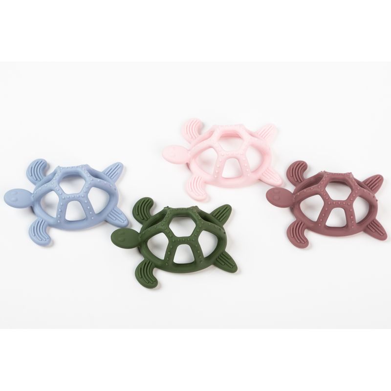 Jucarii, Copii si Bebe - Jucarii si jocuri - Jucarii bebelusi - Jucarii pentru dentitie - Jucarie Dentitie Silicon, Broscuta Roz - Infinity.ro