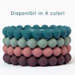 Jucarii, Copii si Bebe - Jucarii si jocuri - Jucarii bebelusi - Jucarii pentru dentitie - Jucarie Dentitie Silicon, Inel Verde Menta - Infinity.ro