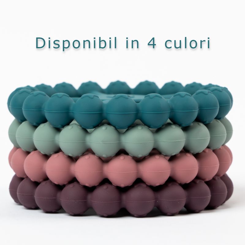 Jucarii, Copii si Bebe - Jucarii si jocuri - Jucarii bebelusi - Jucarii pentru dentitie - Jucarie Dentitie Silicon, Inel Verde Menta - Infinity.ro