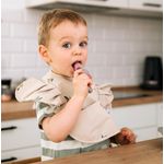 Jucarii, Copii si Bebe - Hrana si alaptare - Biberoane, suzete si accesorii hranire - Articole hranire bebelusi - Tavita inghetare lapte matern Babysnugg din silicon potrivita pentru suzeta de fructe, BPA free, Caramel - Infinity.ro