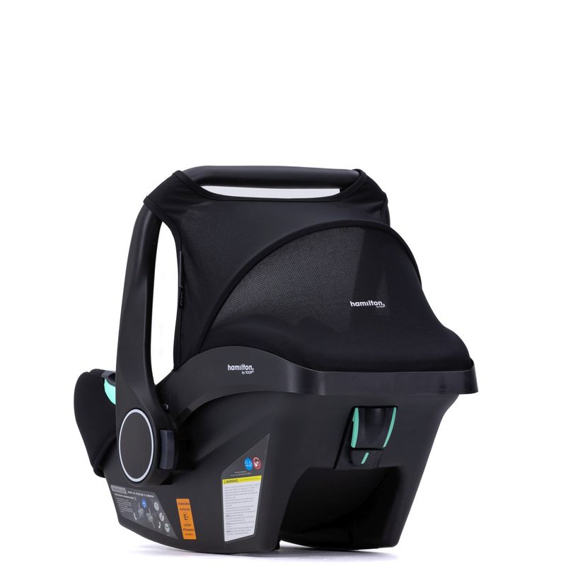 Jucarii, Copii si Bebe - Carucioare si articole de transport - Scaune auto copii - Scoica auto Zeno I SIZE Hamilton, negru - Infinity.ro