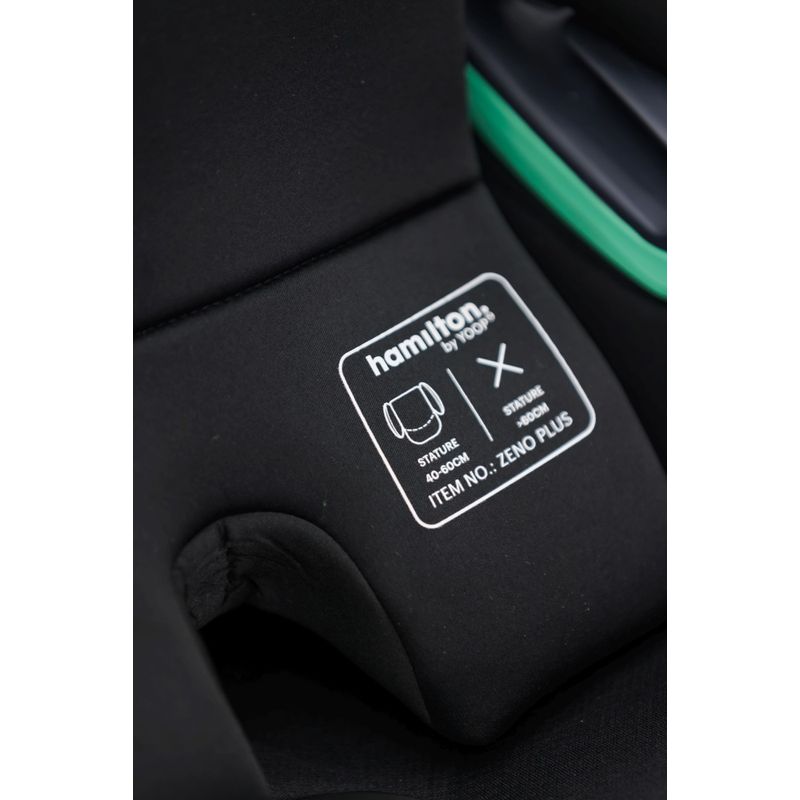 Jucarii, Copii si Bebe - Carucioare si articole de transport - Scaune auto copii - Scoica auto Zeno I SIZE Hamilton, negru - Infinity.ro