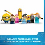 Jucarii, Copii si Bebe - Jucarii si jocuri - Seturi de constructie si cuburi - Seturi de constructie - Set de Constructie Lego Minions y la mansión familiar de Gru 868 Piese - Infinity.ro