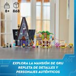 Jucarii, Copii si Bebe - Jucarii si jocuri - Seturi de constructie si cuburi - Seturi de constructie - Set de Constructie Lego Minions y la mansión familiar de Gru 868 Piese - Infinity.ro
