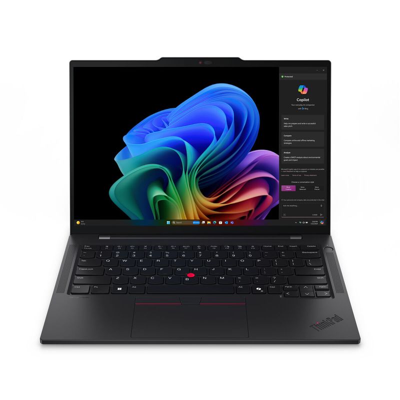 Laptop, Telefoane si Tablete/Laptopuri si accesorii/Laptopuri - Laptop Lenovo T14S G6 X1P-42-100 14" Qualcomm 16 GB RAM 512 GB SSD Qwerty Spaniola - Infinity.ro
