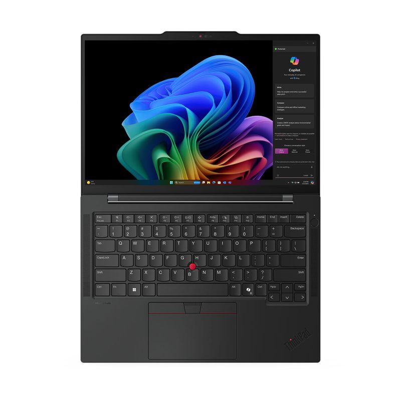Laptop, Telefoane si Tablete/Laptopuri si accesorii/Laptopuri - Laptop Lenovo T14S G6 X1P-42-100 14" Qualcomm 16 GB RAM 512 GB SSD Qwerty Spaniola - Infinity.ro