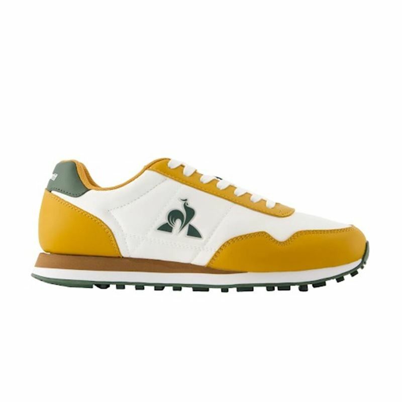 Sport si Outdoor/Echipament Sportiv/Incaltaminte sport/Pantofi sport - Adidasi Casual Barbati Le coq sportif Astra_2 Alb Portocaliu,  41 - Infinity.ro
