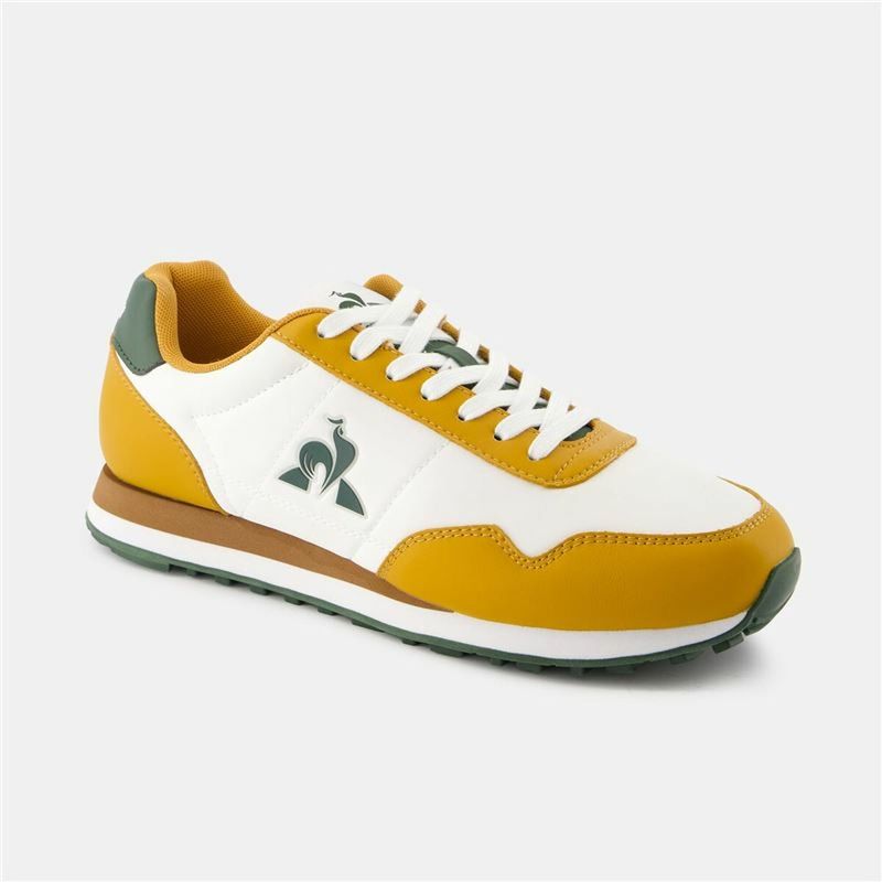 Sport si Outdoor/Echipament Sportiv/Incaltaminte sport/Pantofi sport - Adidasi Casual Barbati Le coq sportif Astra_2 Alb Portocaliu,  41 - Infinity.ro