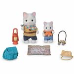 Jucarii, Copii si Bebe - Jucarii si jocuri - Figurine - Playset Sylvanian Families Son and Baby Cat Latte - Secret Forest Adventure - Infinity.ro