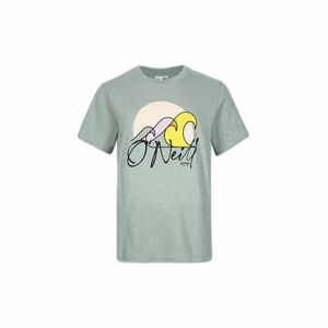 Tricou cu Maneca Scurta Femei O'Neill Luano Graphic Gri deschis