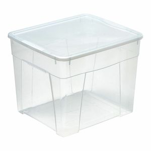 Galeata container Mondex space box 4 h 34,5l Transparent polipropilena 34,5 L 42 x 35 x 33 cm