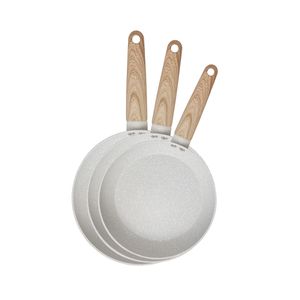 Set de Tigai San Ignacio Crem Ø 18 x 4 cm Ø 22 x 5 cm Ø 26 x 5 cm 3 Piese