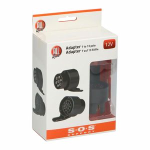 Ficha pentru remorca All Ride Plastic 12 V 7-13 pin
