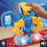 Jucarii, Copii si Bebe - Jucarii si jocuri - Jucarii & jocuri educative - Pasta, lut si nisip modelabil - Joc de Plastilina Play-Doh Iron Man Armor Factory Galben - Infinity.ro