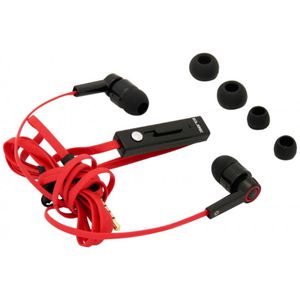 Casti cu Microfon ELBE AUR10MIC Rosu