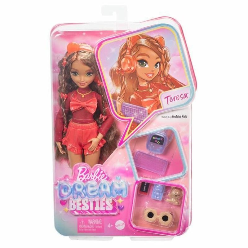 Jucarii, Copii si Bebe - Jucarii si jocuri - Papusi si accesorii - Papusi - Papusa Barbie Dream Team Teresa - Infinity.ro