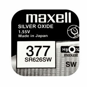 Baterie cu buton Maxell SR626SW 377 1,55 V Baterii Buton