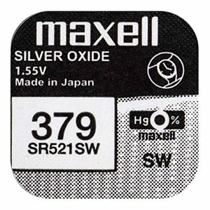 Baterie cu buton Maxell SR521SW 379 1,55 V Baterii Buton