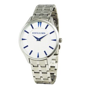 Ceas Barbati Devota & Lomba DL012M-01WHITE (Ø 40 mm)