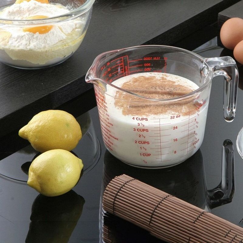 Casa si Gradina - Bucatarie si vesela - Vesela si tacamuri - Farfurii si boluri - Bol pentru amestecat Ô Cuisine O Transparent Sticla,  1 L - Infinity.ro