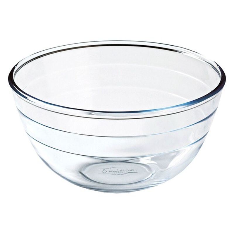 Casa si Gradina - Bucatarie si vesela - Vesela si tacamuri - Farfurii si boluri - Bol pentru amestecat Ô Cuisine O Transparent Sticla,  1 L - Infinity.ro