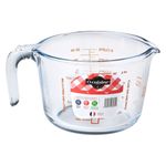 Casa si Gradina - Bucatarie si vesela - Ustensile bucatarie - Ustensile de masurat de bucatarie - Ulcior gradat Ô Cuisine Transparent Sticla,  0,25 L - Infinity.ro