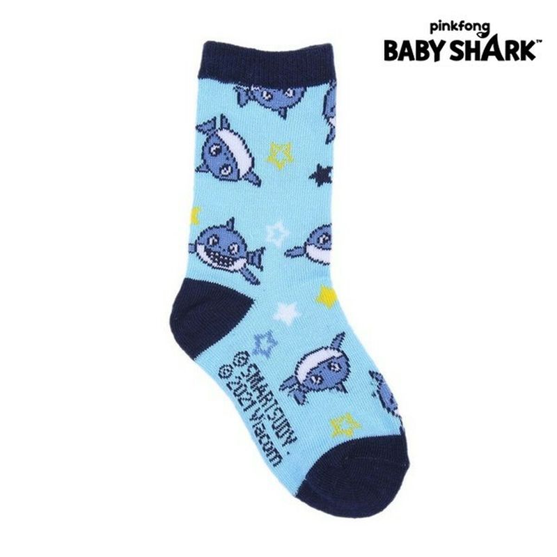 Fashion, accesorii si bijuterii - Copii - Lenjerie si pijamale copii - Sosete si dresuri copii - Sosete Baby Shark,  17-18 - Infinity.ro