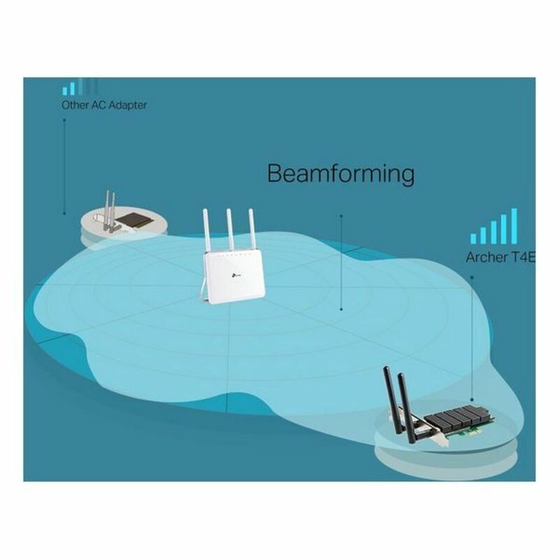 PC, gaming si accesorii - Retelistica - Placi de retea - Card de Retea TP-Link Archer T4E - Infinity.ro