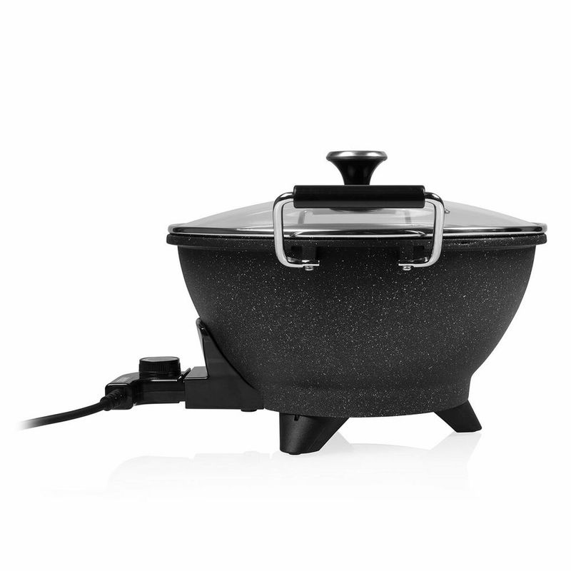 Electronice si Electrocasnice - Electrocasnice bucatarie - Aparate de gatit & desert - Gratare electrice - Tigaie Wok electrica Princess Stir-Fry 162389, 1400 W - Infinity.ro