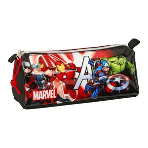 Penar Scolar The Avengers Infinity Rosu Negru (21 x 8 x 7 cm)