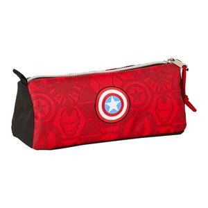 Penar Scolar The Avengers Infinity Rosu Negru (21 x 8 x 7 cm)