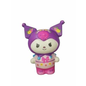 Jucarie squishy, ​​Kuromi, violet/multicolor, 4 ani+, 12 cm