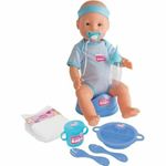 Jucarii, Copii si Bebe - Jucarii si jocuri - Papusi si accesorii - Papusi - Papusa bebelus cu accesorii Simba New Born Baby 43 cm - Infinity.ro