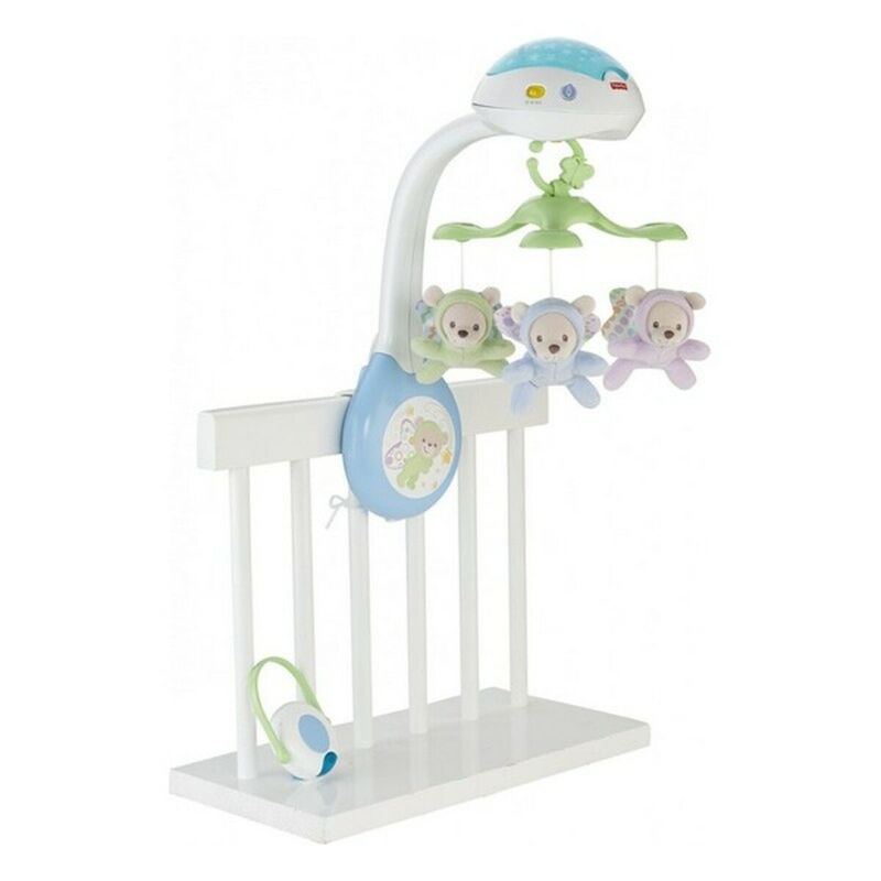 Casa si Gradina - Decoratiuni - Obiecte decorative - Decoratiuni camera copilului - Mobil Proiector Fisher Price Alb Multicolor Plastic - Infinity.ro