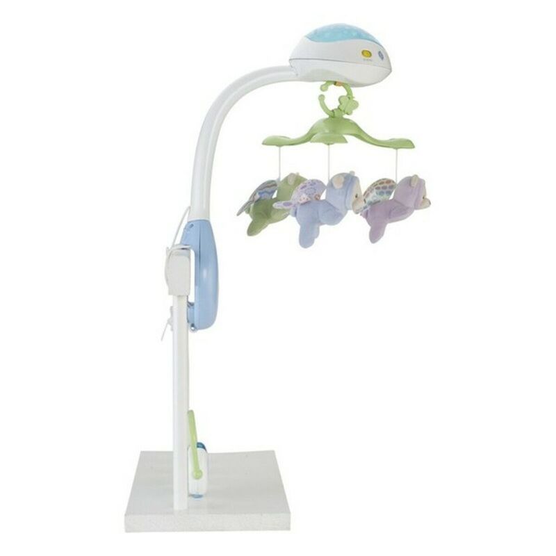 Casa si Gradina - Decoratiuni - Obiecte decorative - Decoratiuni camera copilului - Mobil Proiector Fisher Price Alb Multicolor Plastic - Infinity.ro