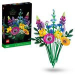 Jucarii, Copii si Bebe - Jucarii si jocuri - Seturi de constructie si cuburi - Seturi de constructie - Set de Constructie Lego Icons 10313 Bouquet of wild flowers 939 Piese - Infinity.ro