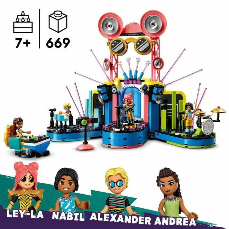 Jucarii, Copii si Bebe - Jucarii si jocuri - Seturi de constructie si cuburi - Seturi de constructie - Set de Constructie Lego 42616 Friends Heartlake City Musical Violet 669 Piese - Infinity.ro