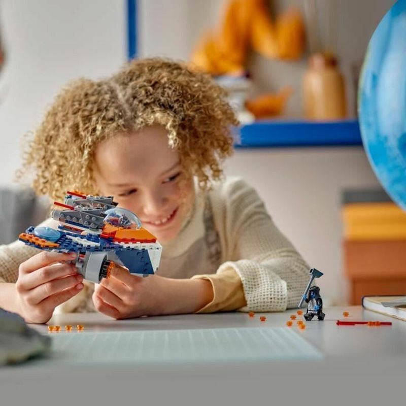 Jucarii, Copii si Bebe - Jucarii si jocuri - Seturi de constructie si cuburi - Seturi de constructie - Set de Constructie Lego 76278 Marvel: Rocket vs. Ronan's Spaceship Multicolor 290 Piese - Infinity.ro
