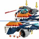 Jucarii, Copii si Bebe - Jucarii si jocuri - Seturi de constructie si cuburi - Seturi de constructie - Set de Constructie Lego 76278 Marvel: Rocket vs. Ronan's Spaceship Multicolor 290 Piese - Infinity.ro