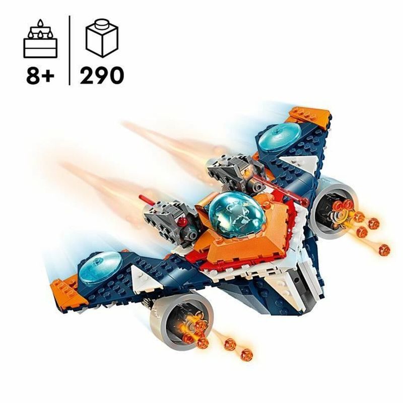 Jucarii, Copii si Bebe - Jucarii si jocuri - Seturi de constructie si cuburi - Seturi de constructie - Set de Constructie Lego 76278 Marvel: Rocket vs. Ronan's Spaceship Multicolor 290 Piese - Infinity.ro