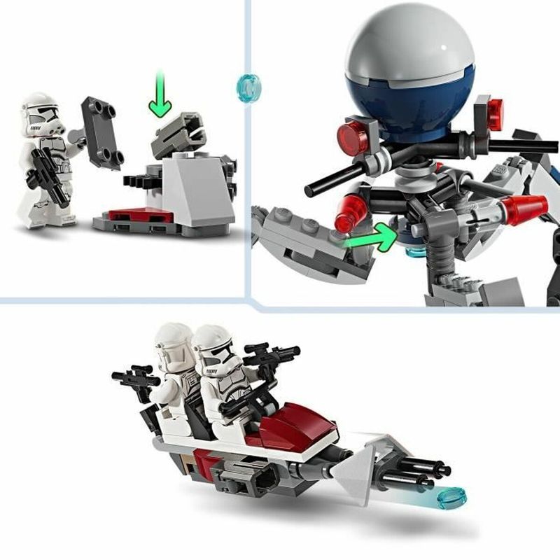 Jucarii, Copii si Bebe - Jucarii si jocuri - Figurine - Playset Lego 75372 Combat Pack: Clone Trooper and Combat Droid - Infinity.ro