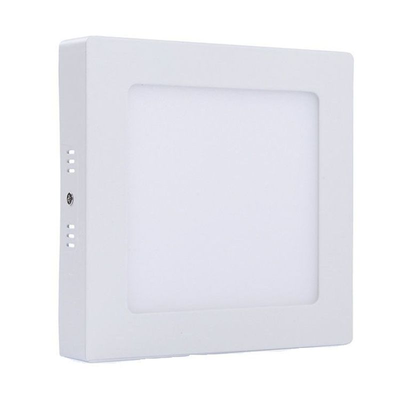 Casa si Gradina - Corpuri si surse de iluminat - Plafoniere, aplice si spoturi - Spot led Aparent,Spin, 12W Patrat 6400K-Alb rece,960Lm,SPN7743B,Slim,Led Light - Infinity.ro