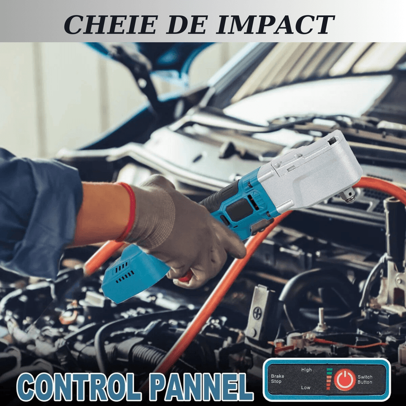Auto si Moto - Reparatii si depanare - Scule auto - Scule si truse auto - Cheie de Impact cu Clichet 1/2 si Unghi Drept, 500 Nm, ABY PRODUCTS, pentru Reparatii Auto/Camion - Infinity.ro