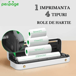 PC, gaming si accesorii - Imprimante, scanere & consumabile - Imprimante - Imprimante termice - Imprimanta Termica PeriPage, Portabila, A4, ABY PRODUCTS, Bluetooth, USB, Rola de Hartie Termica inclusa - Infinity.ro