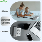 PC, gaming si accesorii - Imprimante, scanere & consumabile - Imprimante - Imprimante termice - Imprimanta Termica PeriPage, Portabila, A4, ABY PRODUCTS, Bluetooth, USB, Rola de Hartie Termica inclusa - Infinity.ro