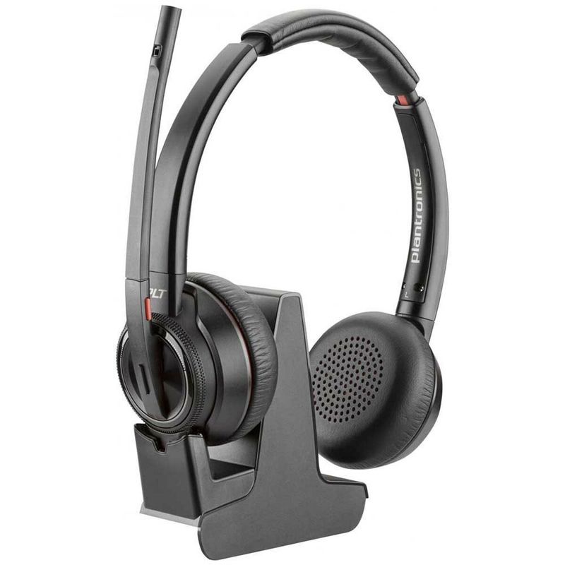 PC, gaming si accesorii - Gaming - Accesorii gaming - Controlere, Volane si Casti gaming - Casti cu Microfon Plantronics W8220-M Negru - Infinity.ro