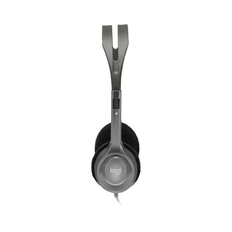 PC, gaming si accesorii - Gaming - Accesorii gaming - Controlere, Volane si Casti gaming - Casti cu Microfon Logitech 981-000593 Negru Gri - Infinity.ro